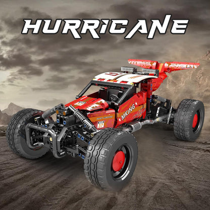 Mould King 18019 RC Off-Road Building Bricks Car Toys, Building Blocks Hurricane Clime Model with Motors, Remote Control Off-Road Car for Kids Age 8+/Adult, 708+ PCs