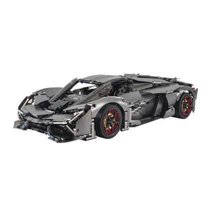 Kbox 10246B Rambo 3000 Years Roadster 1:8 Replica Building Bricks Car Set, Lamborghini Sports Car Toy with Separate RC Motors Compatible, Gift and Collectible for Adults/Teens Age 12+ (3358+ PCs)