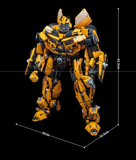 Kbox V5007 Bumble Bee Fully Armored Robot Transformer Theme Building Bricks Set, Gift and Collectible Building Blocks Toy for Adults/Teens (5692+PCs)